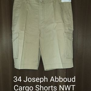 34 Joseph Abboud Cargo Shorts NWT